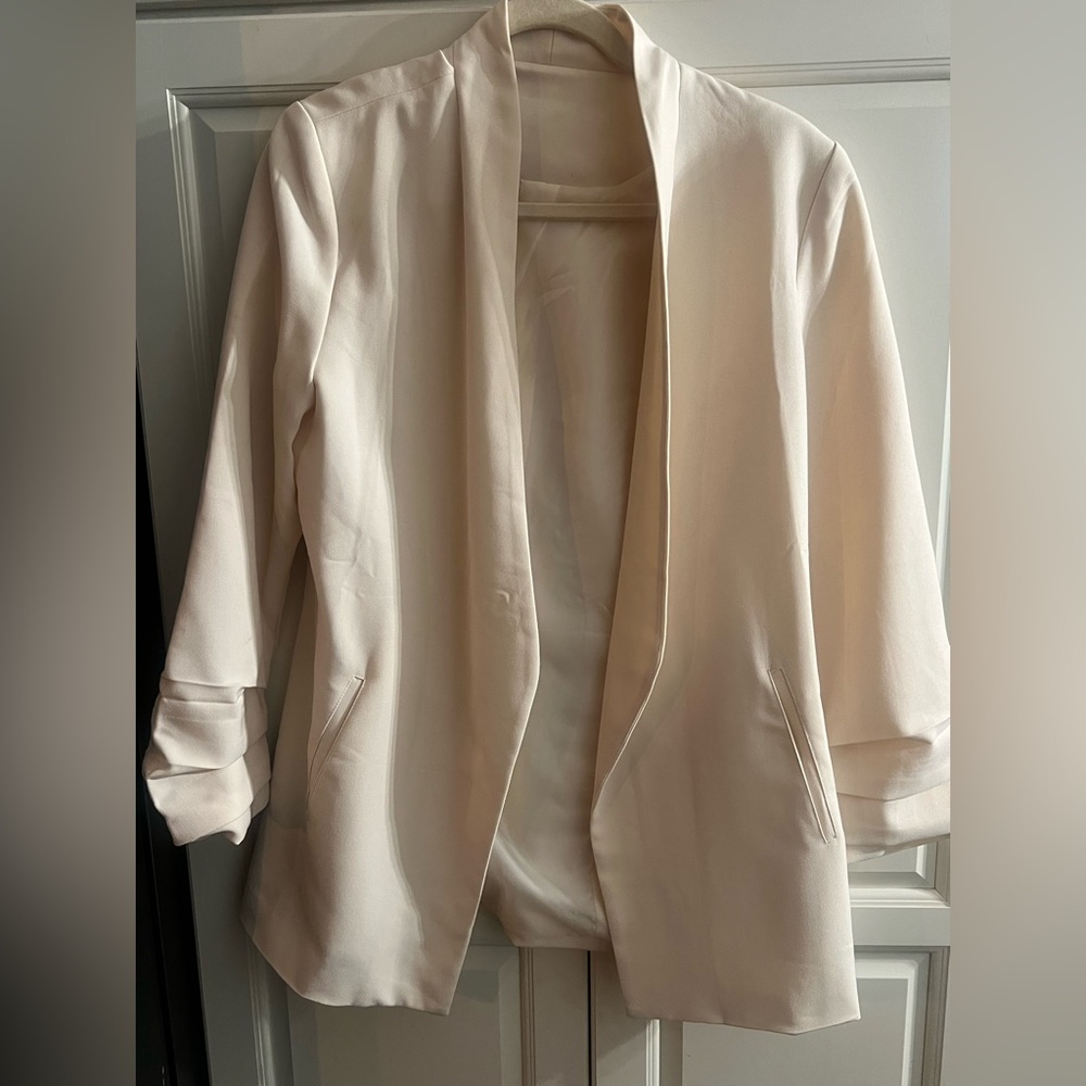 Elegant Cream Women's Jacket